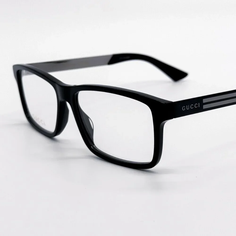 NEW GUCCI GG0692O 004 UNISEX BLACK/GREY EYEGLASSES GUCCI
